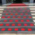 Factory Made custom Size Design  Drainage Anti-skidding 100% PVC Vinyl Entrance Outdoor Mat for Office and Hotel